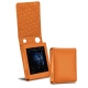 Cowon Plenue D leather case - Orange PU