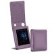 Cowon Plenue D leather case - Lilas PU