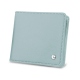돈 지갑 - 안티 RFID / NFC 스키밍 - Bleu ciel ( Nappa - Pantone 277C ) 