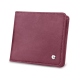돈 지갑 - 안티 RFID / NFC 스키밍 - Prune vintage ( Pantone 512C ) 