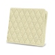 Porta-moedas - Anti RFID / NFC - Ivoire - Couture ( Sleek P C12 - White ) 