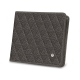 Porte-monnaie - Anti-RFID / NFC - Anthracite - Couture ( Pantone 424C ) 