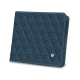 Porta-moedas - Anti RFID / NFC - Indigo - Couture ( Pantone 303U ) 