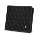 Portamonete - Anti-RFID / NFC - Negre poudro - Couture