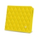 Monedero - Anti-RFID / NFC - Jaune fluo - Couture