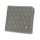 Porta-moedas - Anti RFID / NFC - Acier vintage - Couture