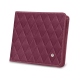 Porta-moedas - Anti RFID / NFC - Prune vintage - Couture