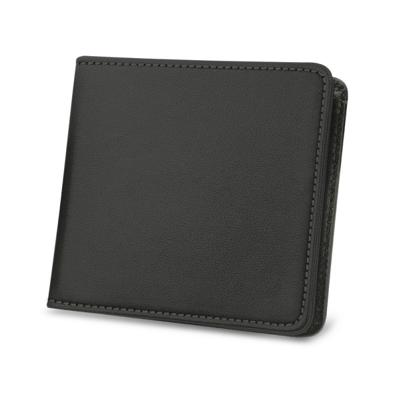 Porte-monnaie - Anti-RFID / NFC - Noir PU