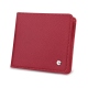 Portamonete - Anti-RFID / NFC - Rouge passion