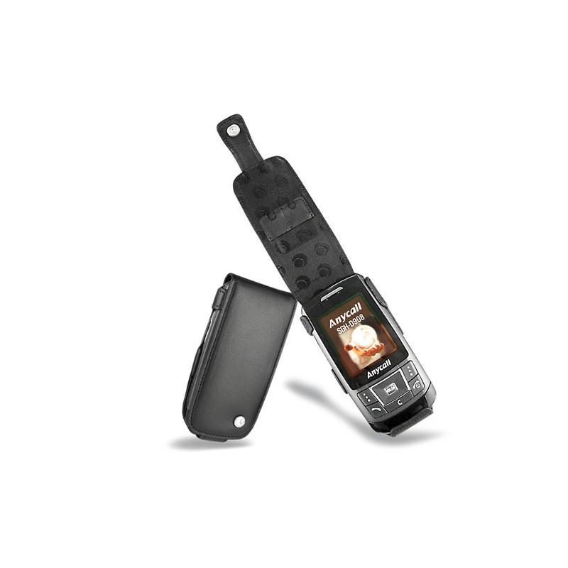 レザーケース Samsung SGH-D900  - Noir ( Nappa - Black ) 