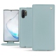 Capa em pele Samsung Galaxy Note10+ - Bleu ciel ( Nappa - Pantone 277C ) 