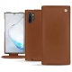 レザーケース Samsung Galaxy Note10+ - Marron ( Nappa - Pantone 1615C ) 