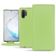 Housse cuir Samsung Galaxy Note10+ - Vert olive ( Nappa - Pantone 578U ) 