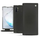 レザーケース Samsung Galaxy Note10+ - Noir ( Nappa - Black ) 