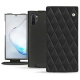 Funda de piel Samsung Galaxy Note10+ - Noir - Couture ( Nappa - Black ) 