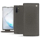 Capa em pele Samsung Galaxy Note10+ - Anthracite ( Pantone 424C ) 