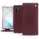 レザーケース Samsung Galaxy Note10+ - Lie de vin ( Pantone 5115C ) 