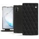 Lederschutzhülle Samsung Galaxy Note10+ - Ebène - Couture ( Sleek P C12 - Black ) 