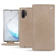 Capa em pele Samsung Galaxy Note10+ - Taupe vintage ( Pantone 7530C ) 