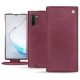 Funda de piel Samsung Galaxy Note10+ - Prune vintage ( Pantone 512C ) 