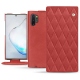 レザーケース Samsung Galaxy Note10+ - Cerise vintage - Couture