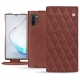 Capa em pele Samsung Galaxy Note10+ - Passion vintage - Couture