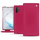 Lederschutzhülle Samsung Galaxy Note10+ - Rose fluo