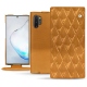 Capa em pele Samsung Galaxy Note10+ - Or Maïa - Couture
