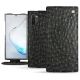 レザーケース Samsung Galaxy Note10+ - Autruche nero