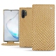 レザーケース Samsung Galaxy Note10+ - Serpent sabbia