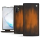 Lederschutzhülle Samsung Galaxy Note10+ - Marron Patine