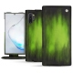 Capa em pele Samsung Galaxy Note10+ - Vert Patine