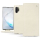 Funda de piel Samsung Galaxy Note10+ - Blanc escumo