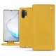 Lederschutzhülle Samsung Galaxy Note10+ - Jaune soulèu