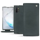 Housse cuir Samsung Galaxy Note10+ - Blu marino