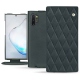 レザーケース Samsung Galaxy Note10+ - Blu marino - Couture