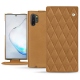 Lederschutzhülle Samsung Galaxy Note10+ - Castan esparciate - Couture