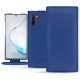 Funda de piel Samsung Galaxy Note10+ - Bleu Océan PU
