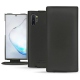 Capa em pele Samsung Galaxy Note10+ - Noir PU