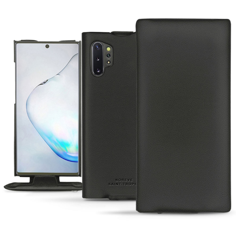 レザーケース Samsung Galaxy Note10+ - Noir PU