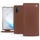 Funda de piel Samsung Galaxy Note10+ - Marron délicat