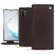 Funda de piel Samsung Galaxy Note10+ - Marron envoûtant