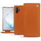 Capa em pele Samsung Galaxy Note10+ - Orange vibrant