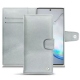 Lederschutzhülle Samsung Galaxy Note10+ - Platinium ( Pantone 877C ) 