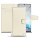 Housse cuir Samsung Galaxy Note10+ - Blanc ( Nappa - White ) 