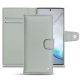 レザーケース Samsung Galaxy Note10+ - Gris ( Nappa - Pantone W428C ) 
