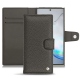 Housse cuir Samsung Galaxy Note10+ - Anthracite ( Pantone 424C ) 
