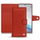 Housse cuir Samsung Galaxy Note10+ - Papaye ( Pantone 180C ) 