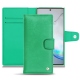 レザーケース Samsung Galaxy Note10+ - Menthe vintage ( Pantone 562C ) 