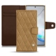 Housse cuir Samsung Galaxy Note10+ - Sable vintage - Couture